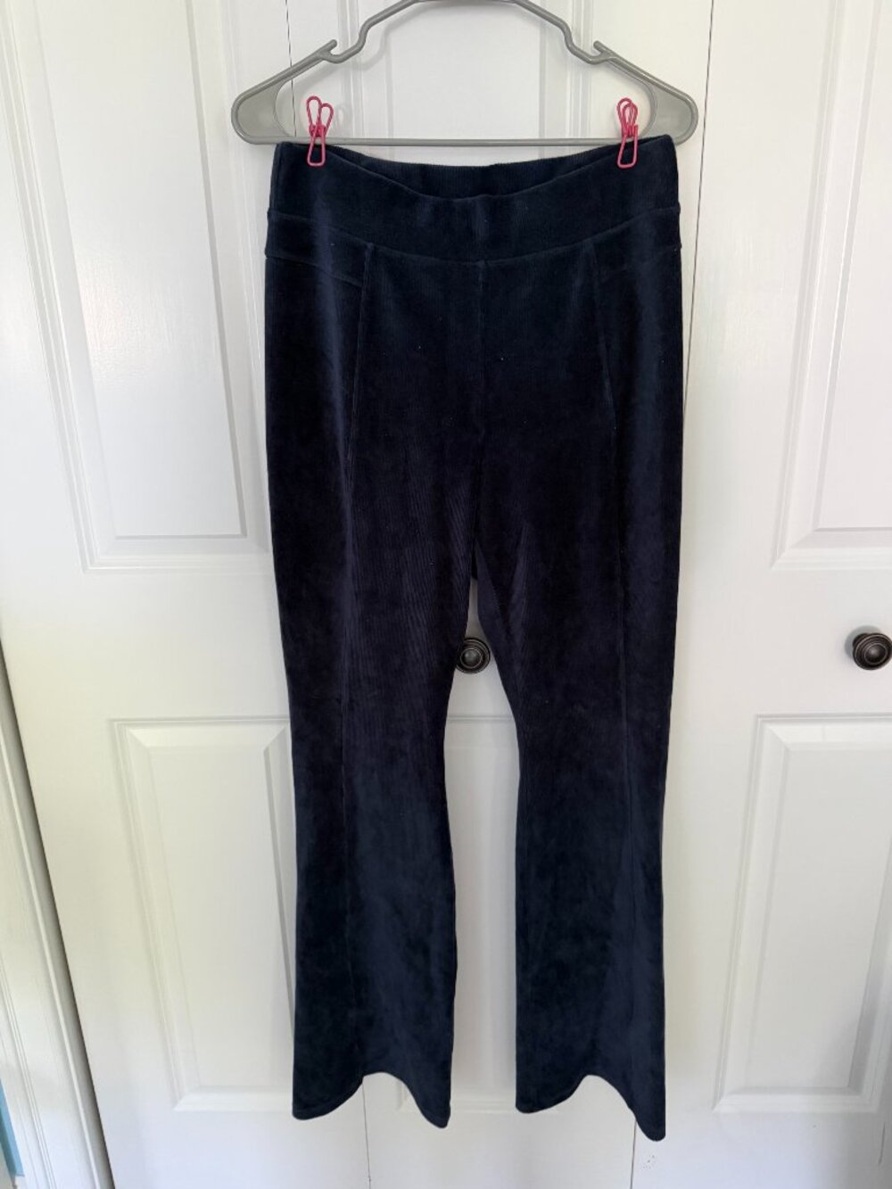 Offline by Aerie Groove Corduroy Pull On Flare Pant Navy Size Large